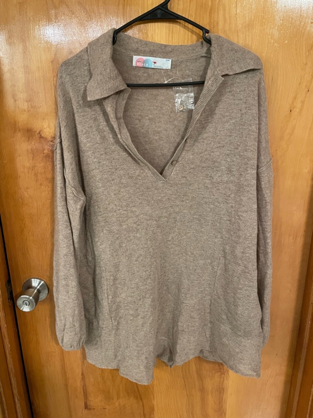 NWOT FP Beach Wool Blend The Luxe Picnic Sweater Romper - Picture 3 of 7